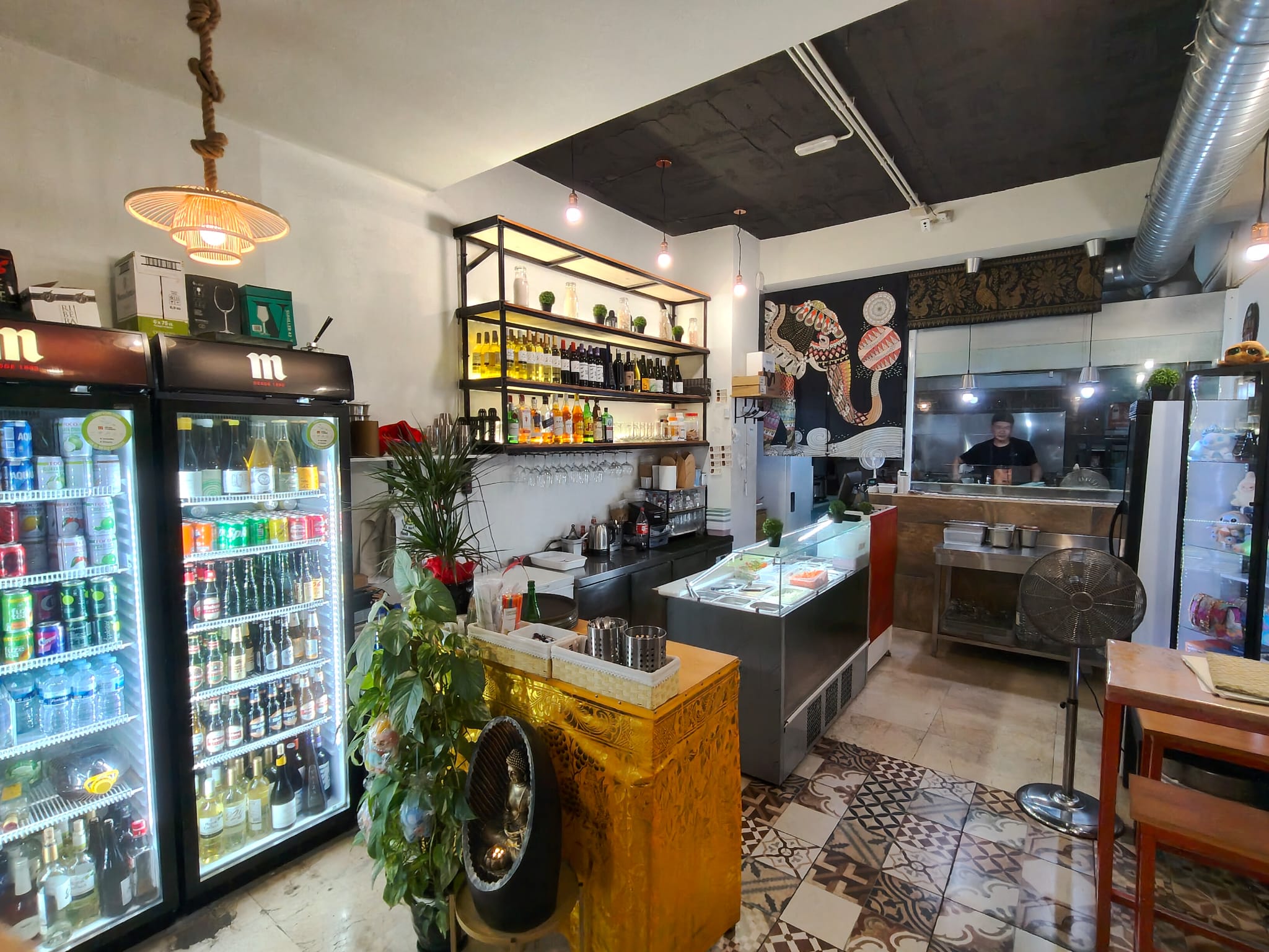 Interior del restaurante